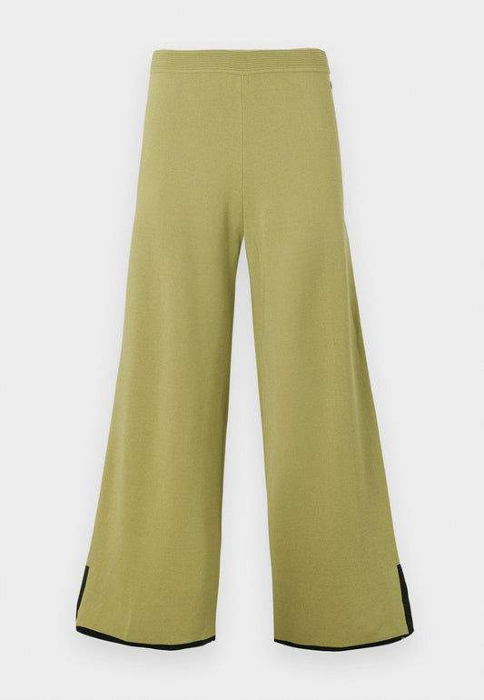 Karl Lagerfeld Contrast Knit Pants Cedar-Black (B1W100102LM) Women
