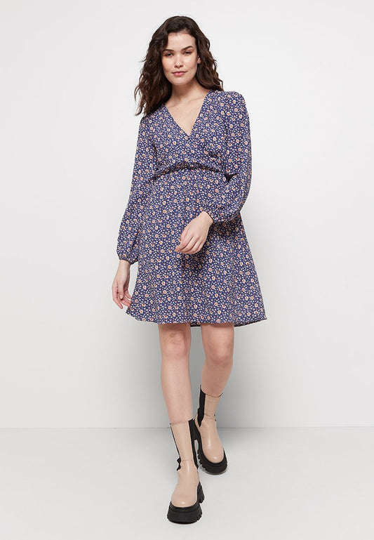 JDYVIBER L/S WRAP DRESS WVN LO Women
