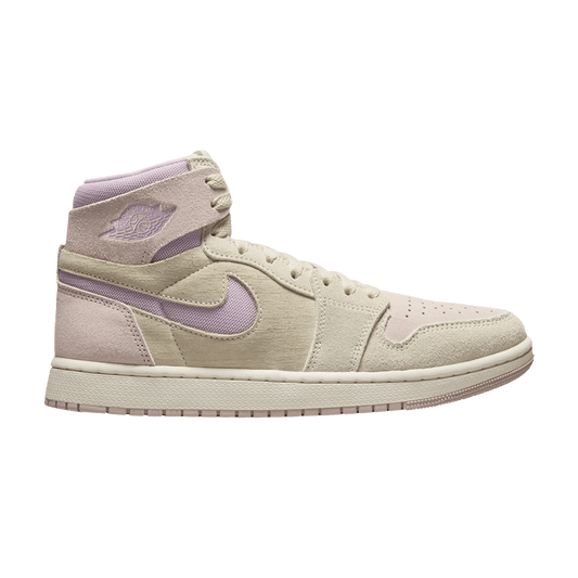 Jordan 1 High Zoom Air CMFT 2 Muslin Plum Chalk (DV1305-100) Women