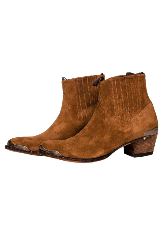 Sendra 12380 LIA SERRAJE BOTÍN PUNTERA Y TRASERA METAL Brown (S3I11N00M-O11) Women