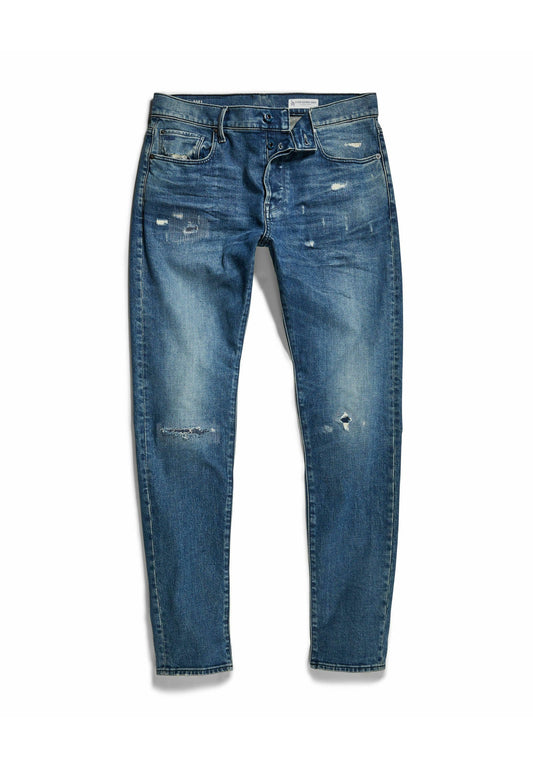 3301 Slim antic faded baum blue Men Men