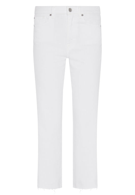 7 for all mankind Straight Fit Jeans LOGAN STOVEPIPE White (7F121N0Y9-A11) Women
