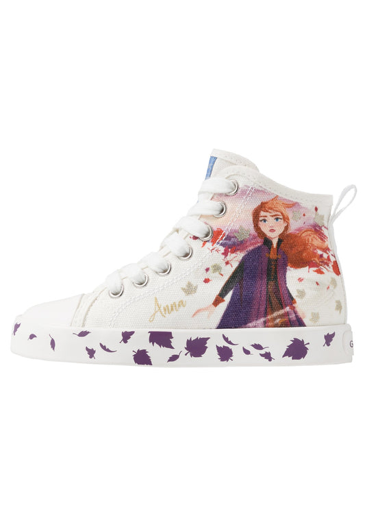 Geox DISNEY FROZEN ELSA JR CIAK GIRL White (GE113D06D-A11) Kids