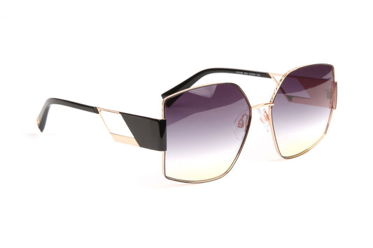 Ana Hickmann Square Sunglasses Black (26001140) Women