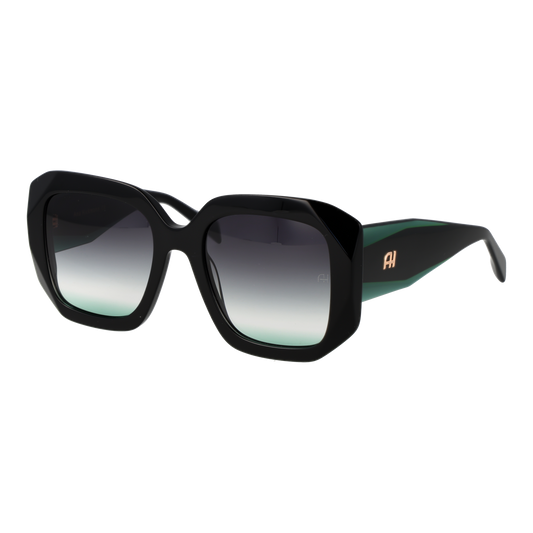 Ana Hickmann Square Sunglasses Black (26000718) Women