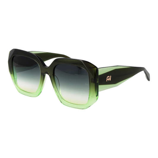 Ana Hickmann Square Sunglasses Green (26000720) Women
