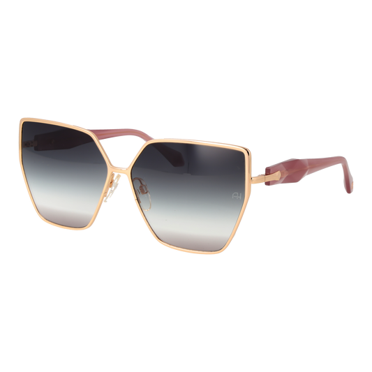 Ana Hickmann Square Sunglasses Gold (26000429) Women