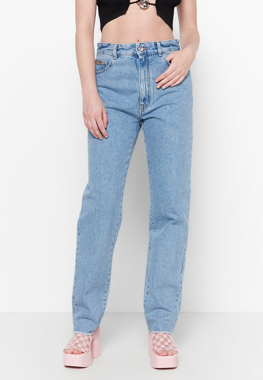 CHOCKER DENIM PANTS Women