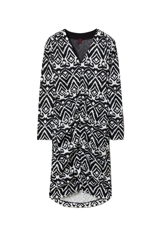 Stefanel Traditional print short dress. (S5721C05W-Q11) Women