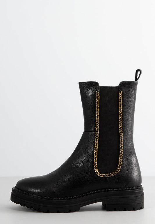 Lazamani Boots Black (ZZO1SC023-Q00) Women
