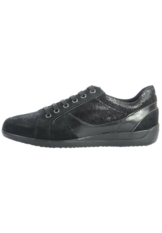 Geox Basket Cuir Myria D1668B Black (GE111A0S7-Q11) Women