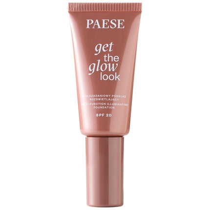 Paese Get The Glow Look Multi-Tasking Illuminating Foundation 3n Warm Beige 30ml