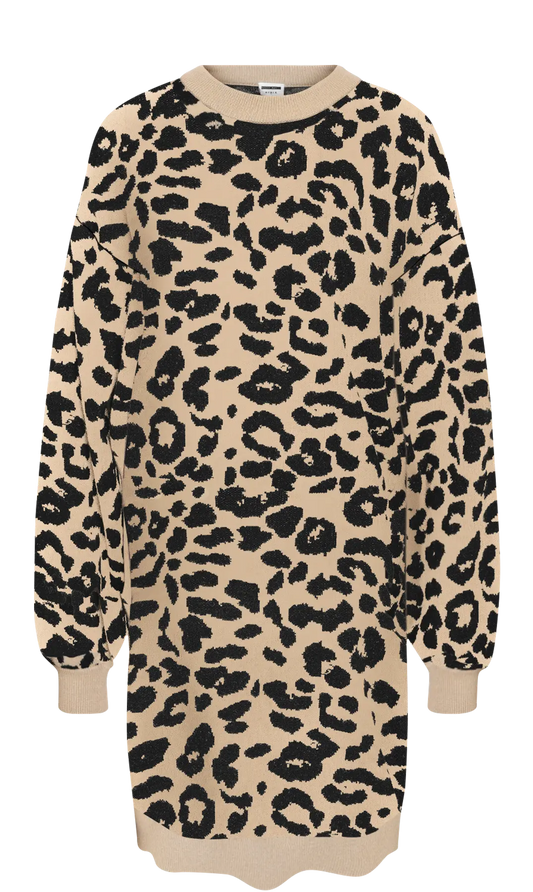 Charlott Long Sleeve O-Neck Knit Dress Fwd Nomad (27032655) Women
