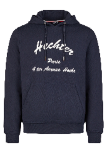 Hechter Paris Sweat Hoodie Midnight Blue (70007-141912-690) Men