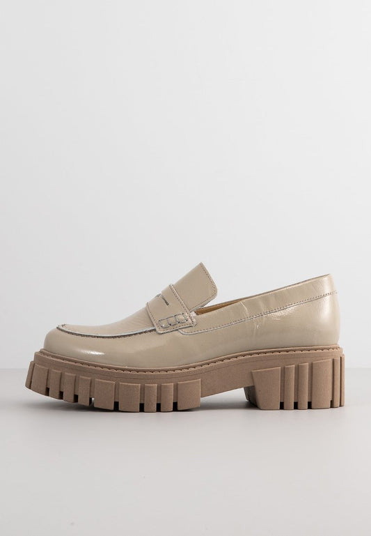 Bianco BIADIA Loafer Nappa Lak Taupe (ZZO1Z4G29-O00) Women