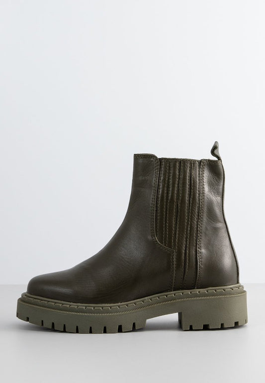 Inuovo Boots Olive (ZZO1RXH43-N00) Women