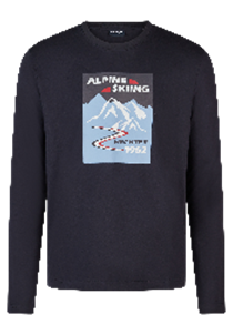 Hechter Paris Jersey Longsleeve Midnight Blue (75004-132929-690) Men