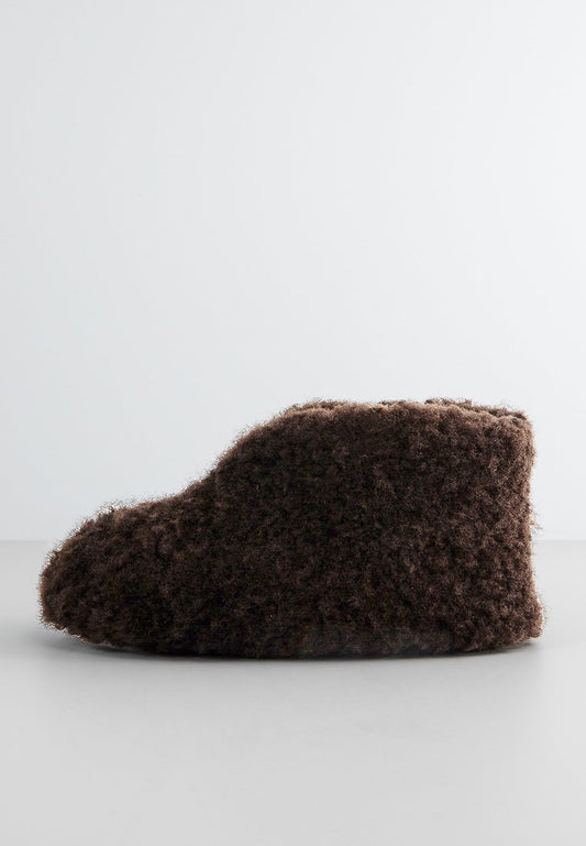 Shepherd Ulla tofflor Dark Brown (ZZO2EC919-O00) Women