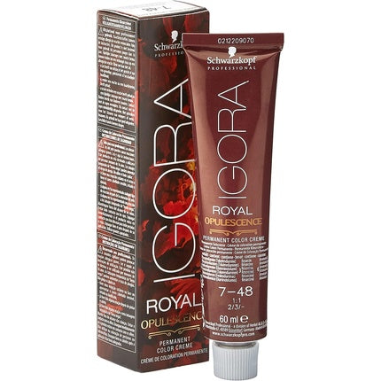 Schwarzkopf Professional Igora Opulescence 7-48 Medium Blonde Beige Red 60ml