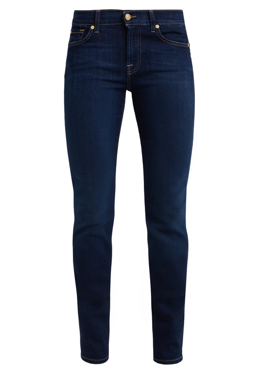7 for all mankind Mid Rise Roxanne Blue Denim (7F121N06E-K11) Women