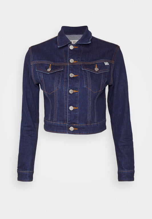 Fiorucci Trucker Jacket Mid Wash Blue (FI921G00R-K11) Women