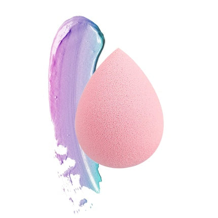 Ilu Drop-shaped Makeup Sponge for Foundation, Concealer and Powder Pink