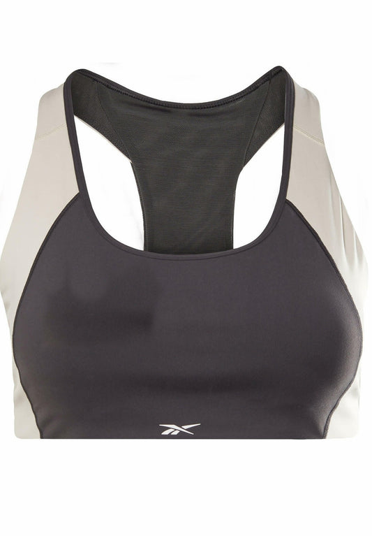 Lux Racer Padded Colorblock Sports Bra (Plus-Size) Women