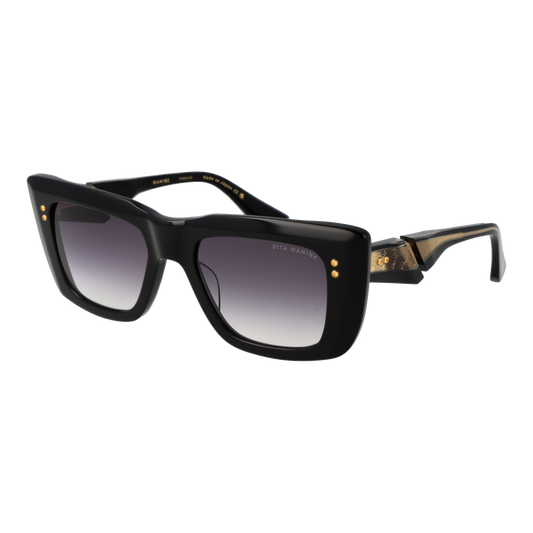 Dita Rectangle Sunglasses Black (25006397) Unisex