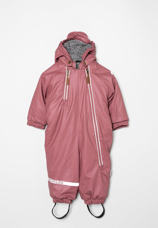 mikk-line PU Snow Suit 2 Zip Recycled light pink (ZZO2N9J12-J00) Kids