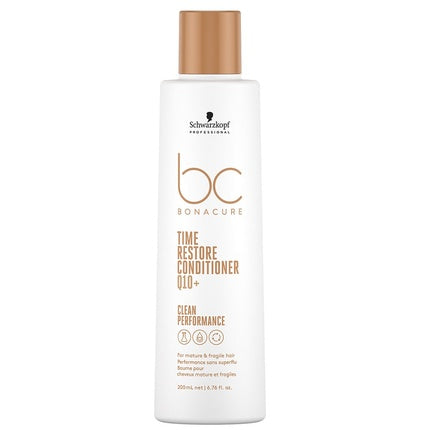 Schwarzkopf Professional Bc Bonacure Time Restore Conditioner Rich Treatment For Dry And Brittle 200ml