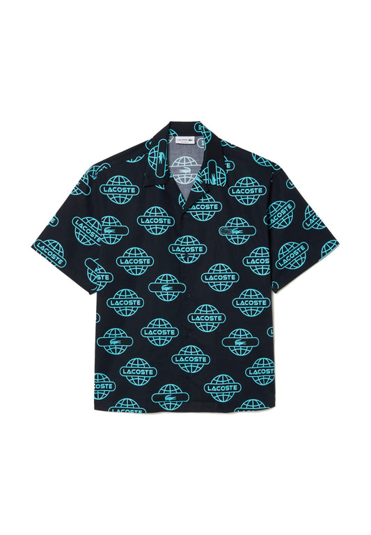 Lacoste -Chemise MC homme-CH1880-00 black (LA222D0B9-Q11) Men