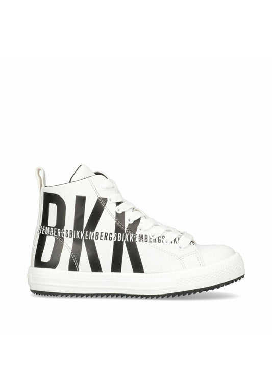 Bikkembergs Sneakers alte con logo laterale white (6BI14D00G-A11) Kids