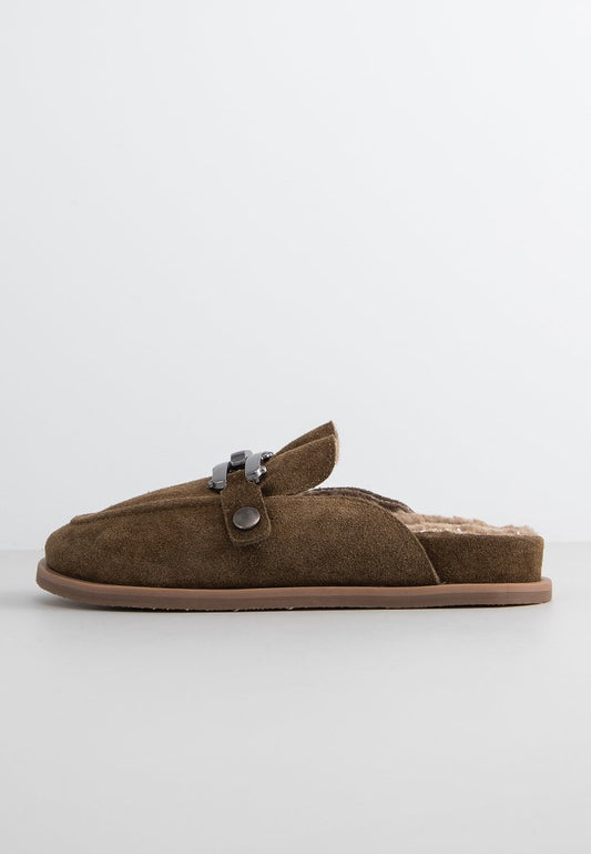 Lazamani Slippers Khaki (ZZO1SC018-N00) Unisex