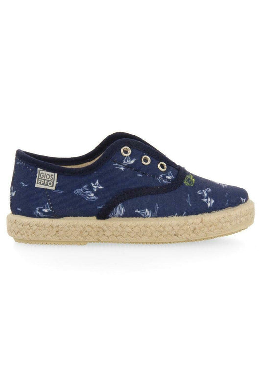 Gioseppo ESPADRILLES AZUL MARINO with ESTAMPADO for Baby POCRI Dark Blue (G5214B00L-K11) Kids