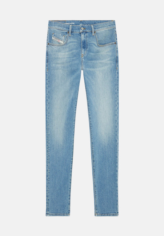 Diesel 2019 D STRUKT 007L3 Slim Jeans Light Blue (DI122G11P-K11) Men