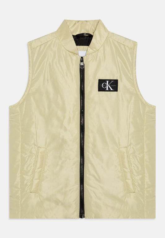 Calvin Klein Jeans BADGE LIGHT PADDED VEST beige (C1824L03G-B11) Kids