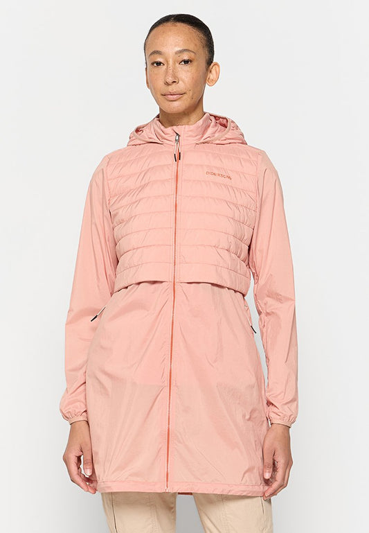 Didriksons ISABELLA WNS PARKA 2 Light Pink (ZZO2JWQ07-J00) Women