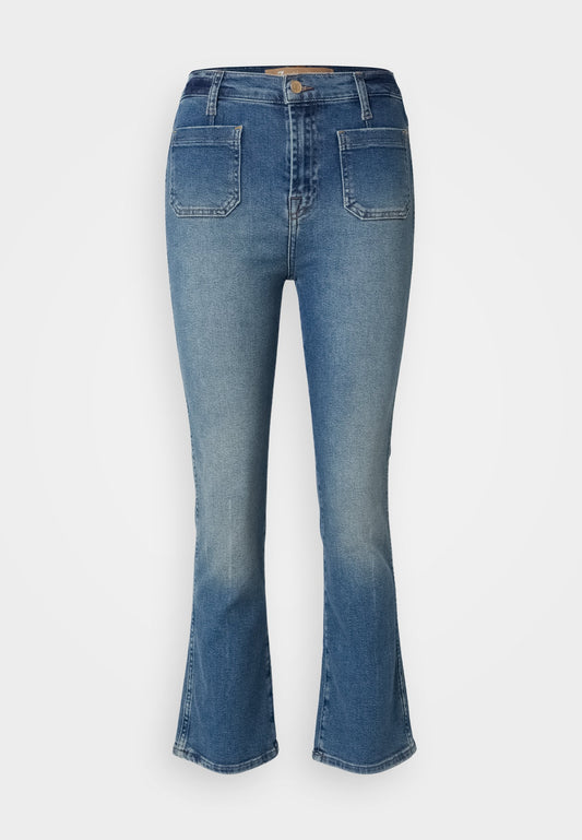 7 for all mankind HW SLIM KICK LUXE VINTAGE PANORAMA Blue (7F121N13H-K11) Women