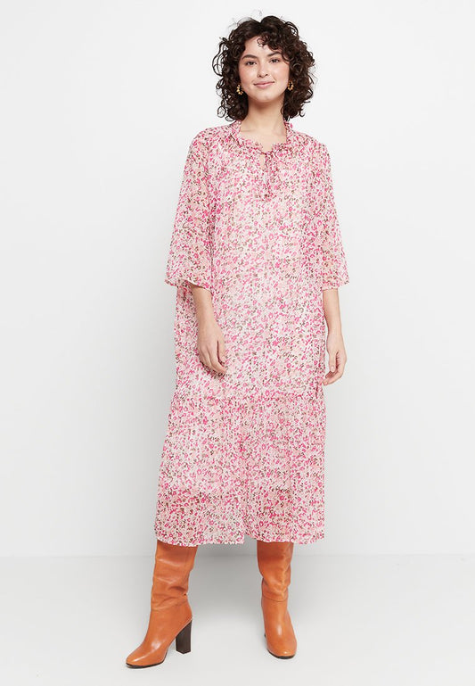 JDYVIOLA 3/4 MIDI DRESS WVN LO Women