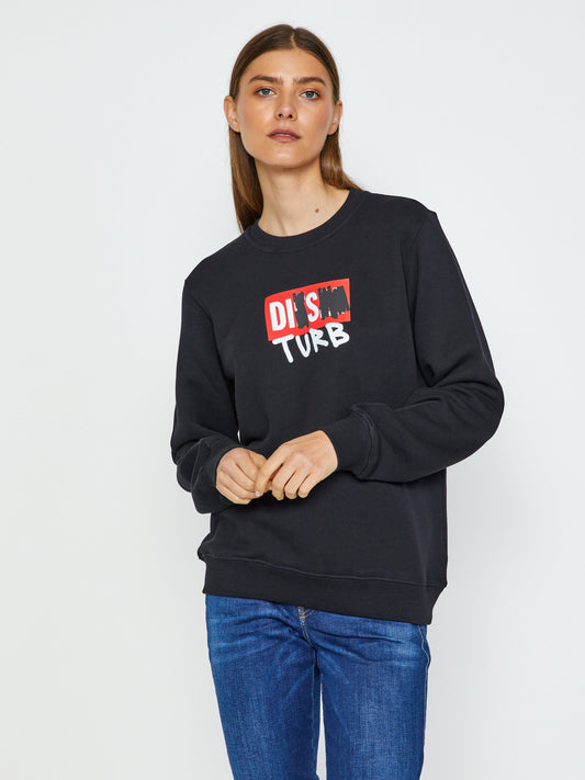Diesel Angs Sweatshirt Black (A04805-0DEAK-2976826) Women