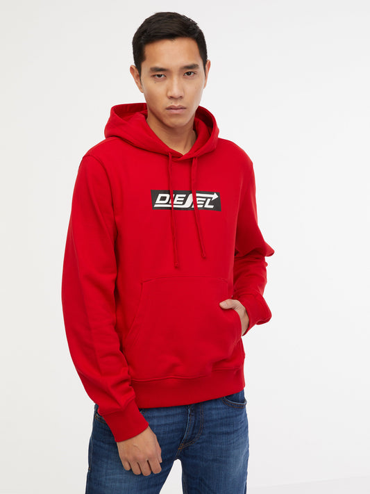 Diesel S-Ginn Hoodie Red (A068560JFAV-4033662) Men