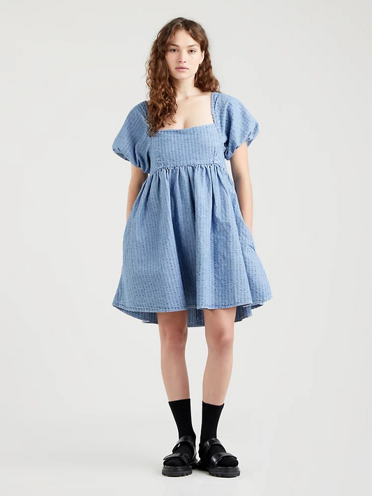 Levi's Denim Short Dress Blue (A1872-0000-3255852) Women