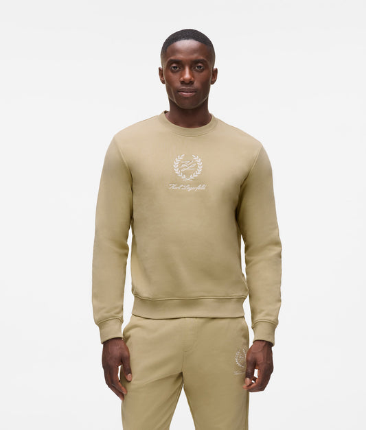 Karl Lagerfeld Hotel Karl Crest Sweatshirt Twill (A3M440011DX) Men