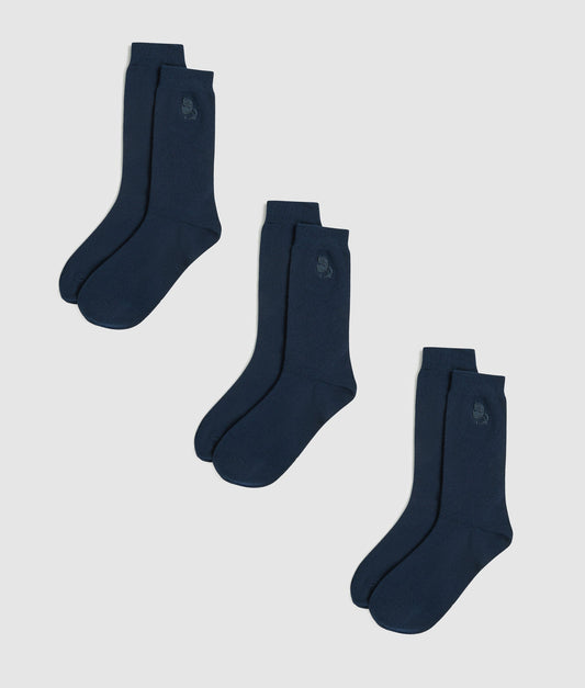 Karl Lagerfeld K/Kameo Logo Sock 3P Evening Blue (A4M470382AZ) Men
