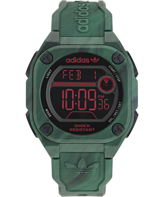 Adidas Quartz Watch Green (AOST23573) Unisex
