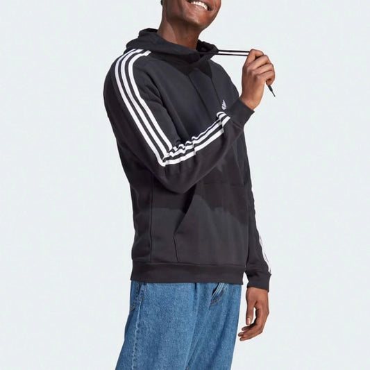 Adidas Essentials 3-Stripes Fleece Hoodie (IB4028) Men