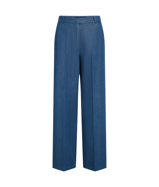 Karl Lagerfeld Lightweight Shiny Denim Pants Mid Blue Denim (B2W10005D31) Women