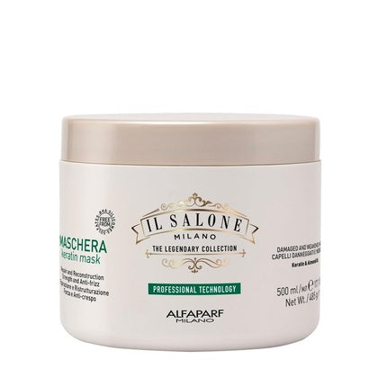 Alfaparf Milano Il Salone Milano Professional Keratin Mask for Weakened and Damaged Hair 500ml