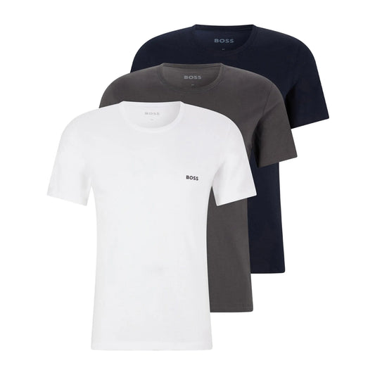 Boss Classic Crew Neck T-shirt (3-pack) (50475284-961) Men