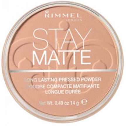 Rimmel London Stay Matte Matte Pressed Powder 005 Silky Beige 14g